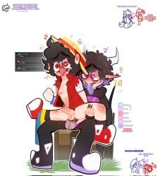 2boys ahe_gao anal anal_sex black_hair clothed discord_(app) discord_logo discord_tag duo facebook facebook_logo facebook_username francisco_games hat heart-shaped_pupils horns instagram instagram_logo instagram_username light_skin los_compas male male/male male_focus male_only male_penetrated male_penetrating_male mcyt neco_24 pointy_ears ramcore shorts shorts_around_one_leg sitting_on_penis sweater twitter twitter_logo twitter_username wattpad wattpad_logo wattpad_username youtube youtube_hispanic youtube_logo youtube_username youtuber youtubers