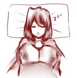 1boy 1girls 2022 2d anthro closed_eyes doodle female frisk furry humanoid male male/female male_pov pov sex sleep_molestation sleeping straight tagme undertale undertale_(series) yazu_(artist) yazuel_aliel