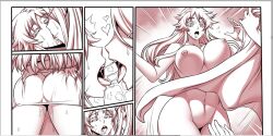 2girls breasts comic female incest jadenkaiba mother mother_and_daughter multiple_girls naruko naruto rule_63 tagme uzumaki_kushina uzumaki_naruto wip work_in_progress yuri