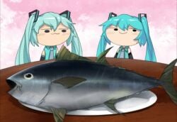 2futas animated areolae balls bestiality blue_hair breasts clone cum cum_in_gills dicksucking_creature ejaculation erection feral fish fishjob food food_penetration futa_on_feral futa_with_futa futanari gill_penetration hatsune_miku huge_balls huge_cock human human_on_feral hyper hyper_cum hyper_penis improvised_sex_toy light-skinned_futanari light_skin long_hair masturbation mostly_nude mp4 naked nipples no_sound nude nude_futanari oral_penetration orgasm penis sinensian slideshow spitroast standing twintails uncensored video vocaloid