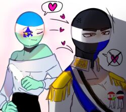 bunny countryhumans countryhumans_oc drooling gay popsicle popsicle_melting seductive