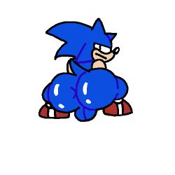 1boy big_ass bubble_butt frattkattass furry huge_ass male male_only solo sonic_(series) sonic_the_hedgehog superiorfox tagme toony