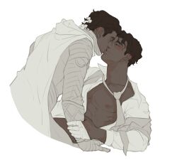 2boys dark-skinned_male dark_skin gay kissing male male_only marc_spector marvel marvel_cinematic_universe marvel_comics moon_knight moon_knight_(series) seafoodbf steven_grant_(marvel) tagme wholesome yaoi