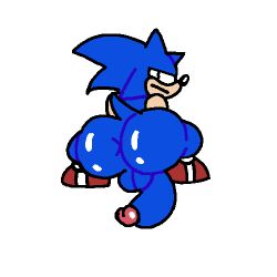 1boy big_ass bubble_butt frattkattass furry huge_ass male male_only solo sonic_(series) sonic_the_hedgehog tagme toony