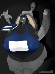 absurd_res anthro apron ass bandana big_breasts big_butt big_penis black_hair bottomless box breasts buckteeth clothed clothing container dress dress_shirt duo female food_box fur furry genitals grey_body grey_fur hair headgear headwear hi_res huge_breasts huge_butt huge_cock humanoid hyper hyper_breasts hyper_butt hyper_genitalia hyper_hips hyper_penis kerchief lagomorph leporid makeup male mama_rabbit_(tmftw) mammal mature_female monster mother nipple_outline nipples overweight overweight_anthro overweight_female parent penis rabbit shirt stemingbunbun teeth the_man_from_the_window the_man_from_the_window_(character) thick_thighs topwear uniform wide_hips zed_technician_games