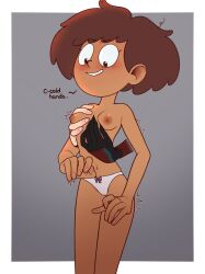 10centsworth 2d 2girls amphibia anne_boonchuy areolae blush bow_panties brown_hair disembodied_hands disney disney_channel female_only fondling functionally_nude functionally_nude_female hi_res multiple_girls navel nipples nude nude_female out_of_frame_female panties panties_only sasha_waybright small_breasts straight_hair teenage_girl teenager underwear white_panties young yuri