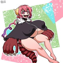 ilulu (dragon maid) from miss kobayashi's dragon maid by normi