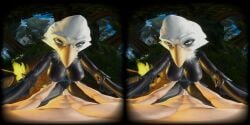 3d animated anthro avian breasts eagle furry garwaron goat_vr male/female mp4 petruz pov pussy sound sound_warning standing_sex stereogram tagme video vr