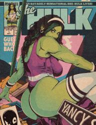 she-hulk from marvel by flopscomics