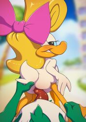 anthro cub female furry male male/female minum plucky_duck sex shirley_the_loon tiny_toon_adventures warner_brothers