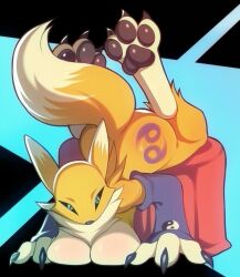 renamon from digimon by wildblur