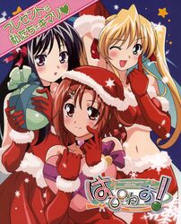 christmas happiness happiness! high_resolution hiiragi_anri kamisaka_haruhi takamine_koyuki