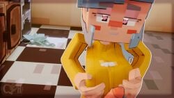 animated cum_in_pussy cum_inside cumminham minecraft nude sound tagme titfuck vaginal_penetration video