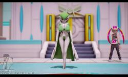 . 3d animated ass big_breasts bikini bouncing_breasts dancing female_focus female_gardevoir game_freak gardevoir hirotaku mp4 music navel nintendo pokemon pokemon_(species) pussy sound video