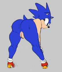 1girls ass basic_color_edit color color_edit colore detnox edit edited fat_ass female_only genderswap genderswap_(mtf) hedgehog looking_at_viewer looking_back looking_back_at_viewer penis rule_63 shoes simple_coloring sketch solo sonic_(series) sonic_the_hedgehog sonic_the_hedgehog_(series) sonique_the_hedgehog tagme tail