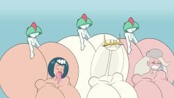 3boys 3girls animated anthro ass big_ass big_breasts breasts enormous_ass excessive_size female from_behind giant_ass gigantic_ass group huge_ass huge_breasts human hyper hyper_ass lana's_mother_(pokemon) large_ass large_breasts long_neck male male/female massive_ass melony_(pokemon) milf mob_face no_sound orgy pheromosa pokemon pokemon_(species) pokemon_sm pokemon_ss pokephilia ralts sex size_difference tasteofchoklit video