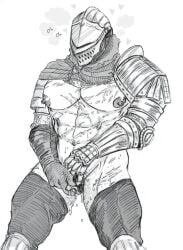 1cuntboy abs armor bare_chest big_nipples bottomless breath cuntboy cuntboy_only dark_souls fromsoftware functionally_nude gay hamfoot1 helmet intersex knight masturbation monochrome muscular muscular_cuntboy muscular_thighs oscar_of_astora pecs pubic_hair scars solo sweat thighhighs uncensored vaginal_masturbation