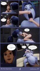 3d 3girls bbw belly big_belly big_breasts breasts comic fat female huge_belly huge_breasts mini_giantess nipples nipples_visible_through_clothing oral_vore overwatch overweight same_size_vore size_difference sombra the_blue_widow33 tracer vore widowmaker willing_vore