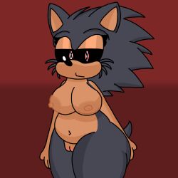 anthro ass big_breasts big_butt breasts chubby_female eulipotyphlan female fur genitals hair hedgehog hi_res huge_breasts huge_butt looking_at_viewer lord_x lyncario mammal nipples nude overweight overweight_female pink_nipples pussy rule_63 simple_background solo sonic.exe sonic.exe_(series) text thick_thighs video_games