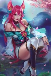 ahri from league of legends by xixi