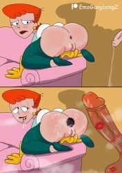 dexter's dad from cartoon network by emogangbangz