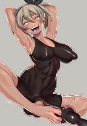 1futa ahe_gao autofootjob balls bea_(pokemon) big_breasts big_penis breasts clothed clothed_masturbation clothing condom_suit cum cum_in_bodysuit cumming dark_skin erection erection_under_clothes fully_clothed futa_only futanari hands-free huge_cock human masturbation masturbation_through_clothing minazuki_juuzou nipple_bulge open_mouth orgasm penis pokemon pokemon_ss rolling_eyes solo toes tongue tongue_out