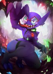 1girls absurd_res big_breasts breasts dr._welps female hi_res looking_at_viewer pokémon_(species) pokemon pokemon_(species) sableye solo solo_female tagme