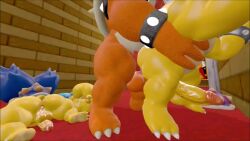 3d 3d_(artwork) 3d_animation 4boys against_wall anal anal_sex animated anthro anus balls bara big_ass big_butt big_penis bouncing_ass bowser cum cum_in_ass cum_inside dangling_legs furry gay glasses hip_grab incest inferno-charz koopa koopaling larry_koopa long_video longer_than_30_seconds ludwig_von_koopa male/male male_focus male_only male_penetrated male_penetrating male_penetrating_male mario_(series) moonwulf no_humans on_back reptile roy_koopa sex shell sound super_mario_bros. suspended_on_penis tagme video yaoi young younger_male