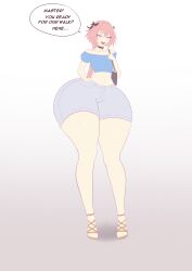 1boy ass ass_expansion astolfo_(fate) big_ass big_butt bottom_heavy bubble_ass bubble_butt butt_expansion fat_ass fate_(series) femboy feminine_male giant_ass girly huge_ass huge_butt huge_hips hyper hyper_ass hyper_butt long_legs male male_focus male_only massive_ass oppaicannon pink_hair round_ass round_butt solo thick_ass thick_thighs wide_hips