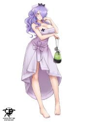 1girls alternate_costume alternate_hairstyle camilla_(fire_emblem) camilla_(hot_springs)_(fire_emblem) cleavage edit female female_only fire_emblem fire_emblem_fates fire_emblem_heroes kaos_art large_breasts long_legs looking_at_viewer naked_towel nintendo official_alternate_costume official_alternate_hairstyle ponytail purple_eyes purple_hair solo towel transparent_background