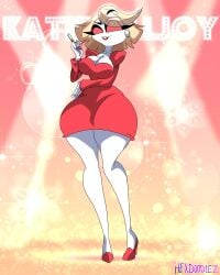 katie killjoy from hazbin hotel by hexdoodz