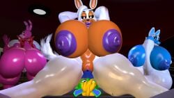 2girls 3d 3d_(artwork) ass_bigger_than_head big_ass big_breasts big_penis bonnet_(fnafsl) breasts_bigger_than_head female five_nights_at_freddy's five_nights_at_freddy's:_sister_location funtime_foxy_(fnaf) funtime_foxy_(fnafsl) futanari huge_ass huge_breasts huge_cock hyper_penis lolbit_(fnaf) nude oc paizuri penis robot robot_girl self_paizuri toy_bonnie_(fnaf) tyranfox tyranfox_(artist)