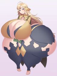 1girls blonde_hair bluespice cleavage fire_emblem fire_emblem_fates huge_ass huge_breasts hyper hyper_ass nintendo ophelia_(fire_emblem) sandals smile tagme voluptuous wide_hips