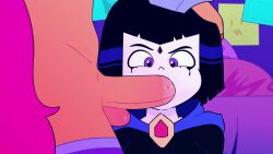 2d 2d_(artwork) 2d_animation animated audible_creampie background_music bedroom cheek_bulge cock_slap cum_drip cum_dripping cum_dripping_down_chin cum_dripping_from_mouth cum_in_mouth cum_in_pussy cum_in_throat cum_on_clothes deepthroat deepthroat_no_hands dick_in_mouth dick_slap evilzorak facefuck facefucking faithstarfaith fellatio femsub forced_oral futa_on_female futadom futanari futanari_on_female holding_penis horny horny_futa kaleido_ftx kneeling_female kneeling_oral_position multiple_angles oral oral_creampie oral_only oral_sex penis_slap presenting_penis raven_(dc) sound starfire starfire_(teen_titans) tagme tamaranean teen_titans teen_titans_go throat_bulge throat_fuck throatpie video