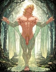 1boy elf erect_nipples fantasy gay