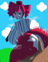 1boy 1girls 2d 2d_(artwork) ambiguous_penetration ass ass_bigger_than_head ass_bigger_than_torso ass_focus assjob back back_view backboob big_ass big_breasts big_thighs blouse breasts breasts_bigger_than_head breasts_bigger_than_torso bubble_butt buttjob clothed clothed_female clothed_female_nude_male clothed_male clothed_sex clothing commission commission_art commissioner_upload completely_nude drool drooling drooling_on_penis enormous_ass erect_nipples erect_nipples_under_clothes fat_ass fat_breasts female fully_clothed gigantic_ass gigantic_breasts hat heart hearts hearts_around_head high-waist_pants high_waisted_pants huge_ass huge_breasts huge_penis huge_thighs imminent_sex kasane_teto kasane_teto_(sv) large_ass large_breasts large_thighs lipstick lipstick_mark lipstick_mark_on_penis lipstick_marks lipstick_on_penis looking_at_another looking_back male male_penetrating_female massive_ass massive_breasts mesmerizer_(vocaloid) mesmerizer_teto motion_lines mv_character necktie nervous nervous_smile nipple_bulge nude_male one_eye_closed open_mouth outercourse pants penis penis_between_ass plump plump_ass plump_breasts plump_thighs red_eyes red_hair ripped_clothing ripped_pants round_ass round_breasts saliva saliva_on_penis saliva_string saliva_trail sex shirt sideboob simple_background sitting sitting_on_lap sitting_on_penis sitting_on_person skin_tight skin_tight_pants smile steam steaming_body steamy_breath straight striped_shirt suspenders sweat sweatdrop sweating synthesizer_v thick_ass thick_thighs thighs tight_clothing tight_pants tight_shirt torn_clothes torn_pants tremble_spikes trembling turing890 twerk twerking twerking_on_dick twin_drills utau