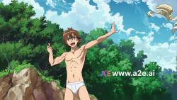 ai_generated akame_ga_kill! briefs tatsumi_(akame_ga_kill!) tighty_whities underwear white_briefs white_underwear