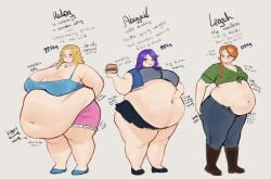 artist_request belly belly_fat belly_fetish belly_focus belly_overhang big_belly deep_navel fat fat_belly fat_female fat_fetish fat_thighs female female_focus female_only morbidly_obese_female navel_play obese overweight_female stardew_valley