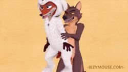 3d anal anal_sex animal_genitalia animal_penis animated anthro anthro_on_anthro bizymouse bouncing_balls canid canine canis clothed_sex clothing disney dreamworks duo fox furry gay genitals knot male male/male mammal mr._wolf_(the_bad_guys) nick_wilde no_sound penetration penis sex size_difference the_bad_guys video wolf yaoi zootopia