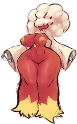 artesjsc big_breasts blaziken breasts female pokemon pokemon_(species) tagme