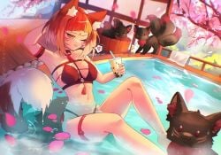 big_boobies big_boobs big_breasts big_tits big_titties bikini onsen streamer thick_thighs vtuber vtuber_persona vtubers