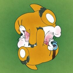 1:1 69_position argon_vile balls big_balls big_penis duo erection eulipotyphlan eyewear genitals goggles hi_res male male/male mammal mario_bros mole_(animal) monty_mole nintendo oral penis rocky_wrench sex