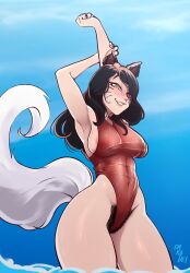 ahri from league of legends by dakube