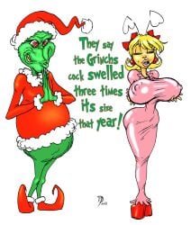 aged_up boobdan cindy_lou_who dr_seuss grinch grown_up how_the_grinch_stole_christmas huge_breasts wide_hips