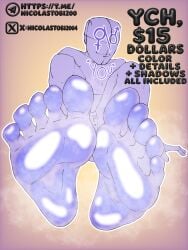 commission commission_art commissions_open feet feet_fetish feet_on_penis feet_up ych ych_(character) ych_commission