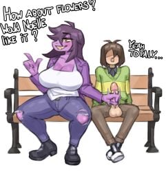 deltarune egoroamer egoroamer_(artist) kris_(deltarune) susie_(deltarune)