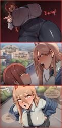 ai_art ai_assisted ai_generated blizzie_ai chainsaw_man makima_(chainsaw_man) power_(chainsaw_man)