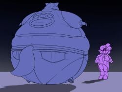big_ass big_breasts blueberry_inflation breasts bubble_butt cleavage eeveelution female frisk_lk furry huge_ass huge_breasts hyper_ass inflation spherical_inflation tagme thick_thighs wide_hips