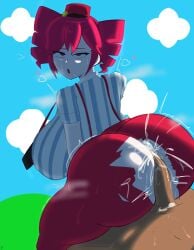 1boy 1girls 2d 2d_(artwork) ahe_gao ambiguous_penetration ass ass_bigger_than_head ass_bigger_than_torso ass_focus assjob back back_view backboob big_ass big_breasts big_thighs blouse breasts breasts_bigger_than_head breasts_bigger_than_torso bubble_butt buttjob climax clothed clothed_female clothed_female_nude_male clothed_male clothed_sex clothing commission commission_art commissioner_upload completely_nude cum cum_explosion cum_inside drool drooling drooling_on_penis ejaculation enormous_ass erect_nipples erect_nipples_under_clothes fat_ass fat_breasts female fully_clothed gigantic_ass gigantic_breasts hat heart hearts hearts_around_head high-waist_pants high_waisted_pants huge_ass huge_breasts huge_penis huge_thighs imminent_sex kasane_teto kasane_teto_(sv) large_ass large_breasts large_thighs lipstick lipstick_mark lipstick_mark_on_penis lipstick_marks lipstick_on_penis looking_at_another looking_back male male_penetrating_female massive_ass massive_breasts mesmerizer_(vocaloid) mesmerizer_teto motion_lines mv_character necktie nervous nervous_smile nipple_bulge nude_male one_eye_closed open_mouth outercourse pants penis penis_between_ass plump plump_ass plump_breasts plump_thighs red_eyes red_hair ripped_clothing ripped_pants round_ass round_breasts saliva saliva_on_penis saliva_string saliva_trail sex shirt sideboob simple_background sitting sitting_on_lap sitting_on_penis sitting_on_person skin_tight skin_tight_pants smile steam steaming_body steamy_breath straight striped_shirt suspenders sweat sweatdrop sweating synthesizer_v thick_ass thick_thighs thighs tight_clothing tight_pants tight_shirt torn_clothes torn_pants tremble_spikes trembling turing890 twerk twerking twerking_on_dick twin_drills utau