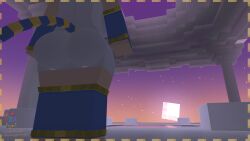 ankha ankha_(animal_crossing) big_ass gearheartful in-game minecraft mod mojang tail